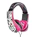 Monster High 30348 Kid Safe Over the Ear Headphone w/ Volume Limiter, Black and Pink by Sakar