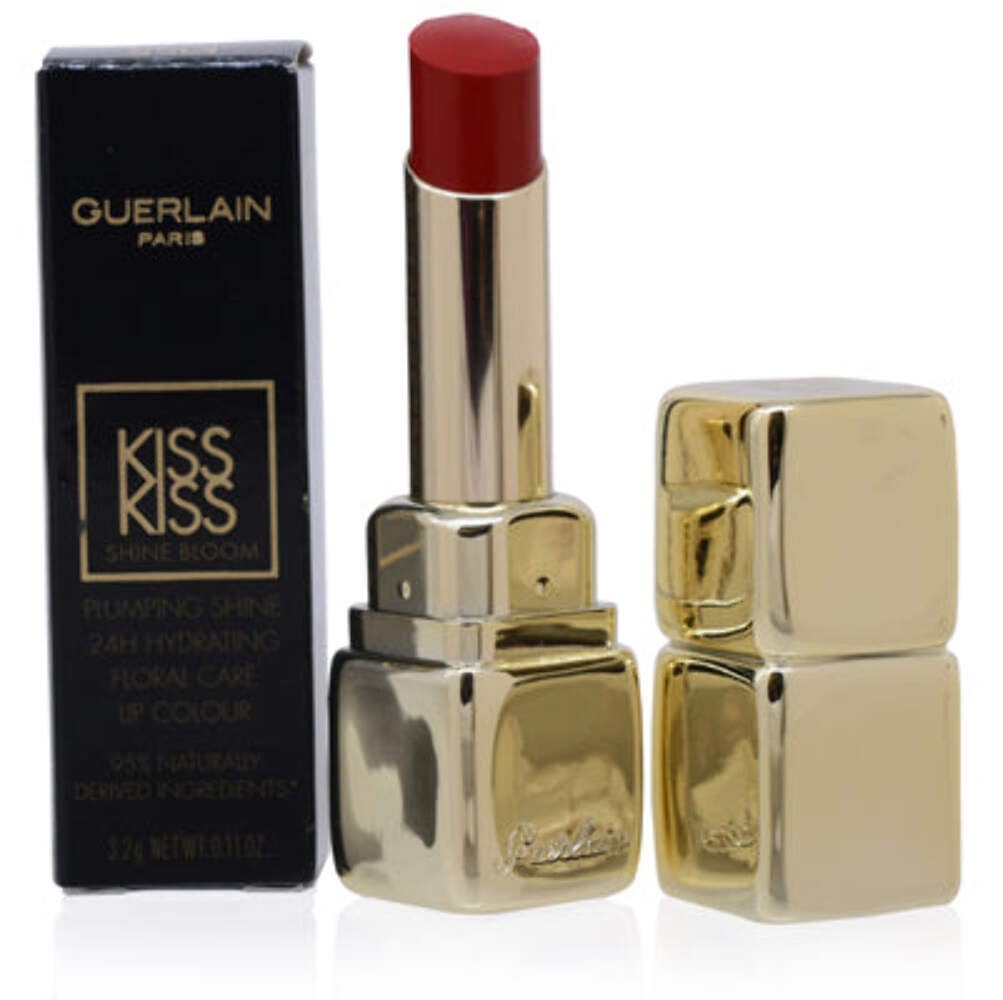 Guerlain Guerang Kisskiss Shine Bloom 729 Daisy Red
