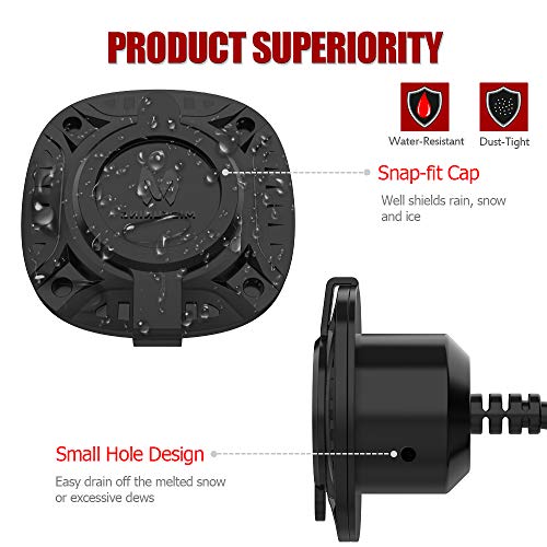 3 MICTUNING+13Amp+Integrated+Extension+Water+resistant