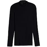 Intimissimi Woman's Sheer Modal Cashmere Ultralight High-Neck Top