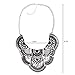 Statement Necklace SUMAJU Boho Bohemian Tassel Collar Bib Necklace Pendant Ethnic Tribal Beads Chain Necklace Black