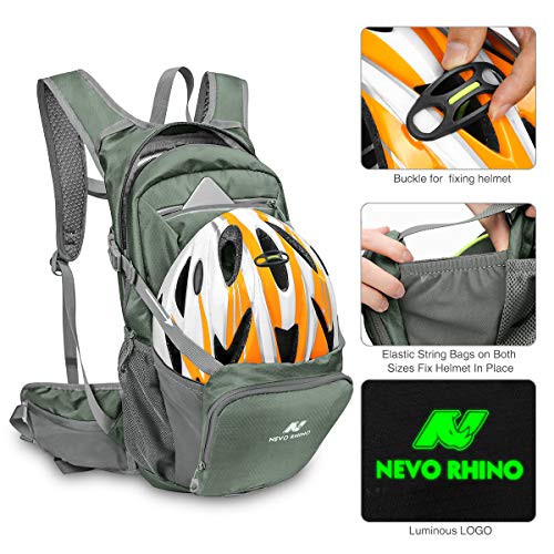 N NEVO RHINO 10L Insulated Hydration Backpack Pack with 2/3L Water Bladder, Camelback Water