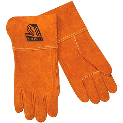 Steiner XL MIG Glove Brown 4" Cuff (STI-0214X)