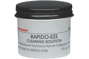 Koh-I-Noor Rapido-Eze Cleaning Solution, 2 oz. Container, 1 Each (3068)