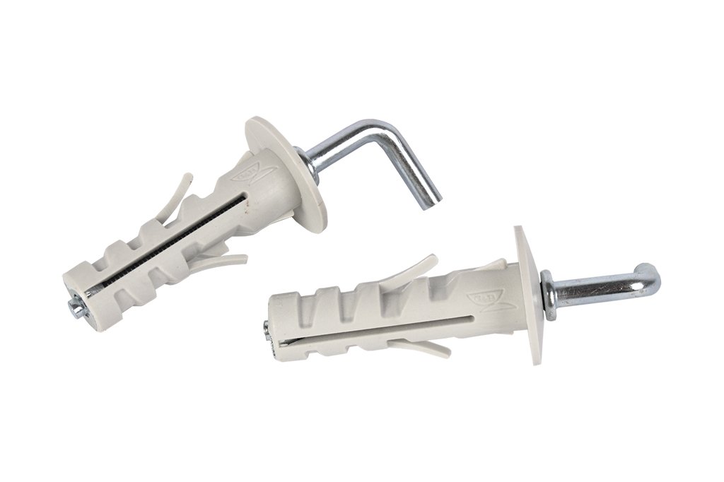 CoFan 61000311 A – Pack of 2 Plugs with alcayata (Nylon, 5 X 45)