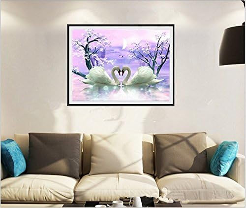 Starworld Cross Stitch Embroidery, 5D DIY Drilled Diamond Painting Cross Stitch Embroidery for Home Arts Crafts Decoration