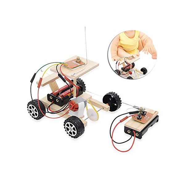 Montage Auto Modell DIY Montiert RC Auto Spielzeug Elektrische Fernbedienung Fahrzeug Kit Kinder Handgemachte Playset… – Bild 5