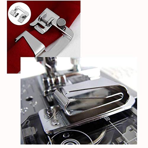 Windman 3 Sizes Wide Rolled Hem Pressure Foot Sewing Machine Presser Foot Hemmer Foot Set 1/2