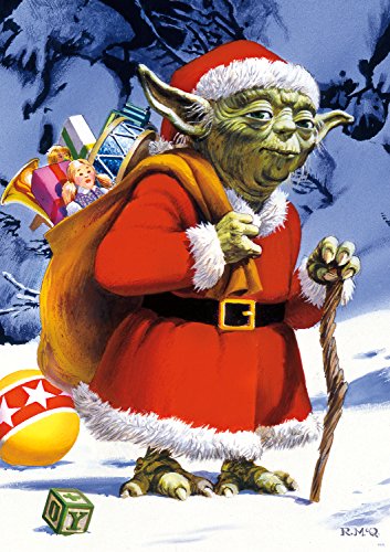 Buffalo Games Star Wars Holiday Yoda 300 Piece Jigsaw Puzzle