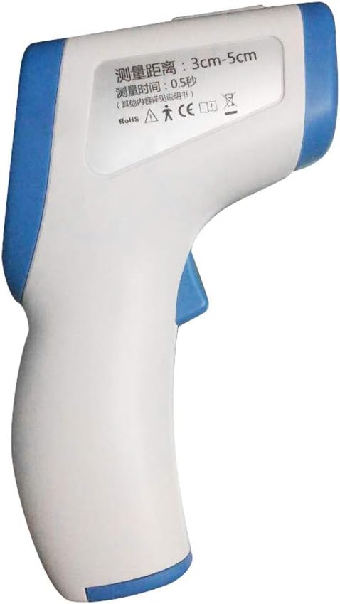 Digital Forehead IR Thermometer, AJFIEF Accurate Fast Temperature Measurement,Infrared Body Temporal Thermometer,Non-Contact Temperature Measurement Tool for Fever (White)