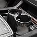 MOTOBA 2 in 1 Multifunction Cup Holder Water Bottle Holder for Car Elastic Opening