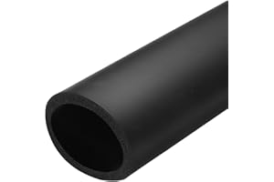 MECCANIXITY Pipe Insulation Foam Tube Lagging Insulation Pipe 50mm(2") ID 64mm OD 20" Heat Preservation for Handle Grip Support