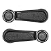AutoandArt Brock Replacement Pair of Plastic Window Crank Handles Compatible with 1984-2002 4Runner 69260-10040