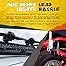 Off-Road ATV UTV Light Bar Mount Mounting Bracket Bar Clamp Kit [1