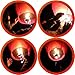 10-Pack - Sparkler Chinese Lantern - Make a Wish on a Shooting Star Sky Lanterns - Eco-Friendly Biodegradable Magical for Birthday Party or Wedding - Big Wishing Balloons - by TNT Sales in Michigan