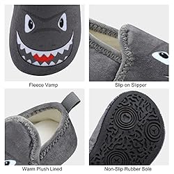 L-RUN Toddler Girl/Boy Home Slippers Sock Shoes