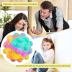 Pop Stress Balls Fidget Toy，3D Ball Popping It