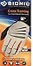 Bionic Gloves Men's Premium Full Finger Fitness Gloves w/Natural Fit Technology, Gray/Orange (Pair)!