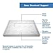 DreamLine SlimLine 34 in. D x 48 in. W x 2 3/4 in. H Left Drain Double Threshold Shower Base in White, DLT-1034481