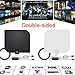 [2019 Upgraded] HDTV Antenna,Indoor Digital TV Antenna Amplified 140 Miles Range Support 4K 1080P Free HD VHF Uhf & All Older TV's Digital Antenna with Amplifier Signal Booster,17ft Coax Cable