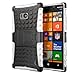 Hyperion Nokia Lumia Icon 929 Windows Phone Explorer Hybrid Case (Compatible with Verizon Nokia Lumia Icon 929) **2 Year No Hassle Warranty** [Hyperion Retail Packaging] (WHITE)