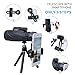 LEXSO Monocular Telescope,12x50 HD BAK4 Prism Waterproof High Power Monocular with Phone Photography Adapter and Wireless Remote Control，Perfect for Bird Watching, Camping, Hiking, Match