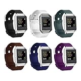 Fitbit Blaze Bands,Vancle® Classic Sport Accessories Comfortable Durable Replacement Wristband with Metal Clasp for Fit bit Blaze Smart Fitness Watch (Black,Small)