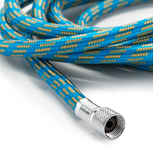 PointZero 6 ft. Braided Airbrush Air Hose 1/8 in. - 1/8 in. BSP