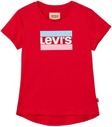 t shirt levis rouge femme