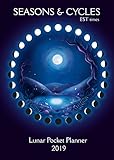 Moon Calendar Lunar Pocket Planner 2019 EST