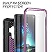 YOUMAKER Designed for Galaxy S9 Plus Case, Heavy Duty Protection Kickstand with Built-in Screen Protector Shockproof Case Cover for Samsung Galaxy S9 Plus 6.2 inch - Purple