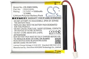 Cameron Sino 1000mAh Replacement Battery for S'ony WH-1000xM3 WH-CH710N/B WH-XB900 WH-XB900N WH-1000XM4