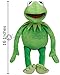 Alpha Products Kermit The Frog Doll - Medium Size (16 inch Length) Soft Plush Stuffed Doll - Green (Emerald) Color - from
