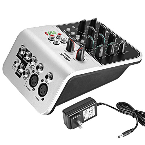 1 Neewer+4+Channel+Condenser+Microphone+Indicator
