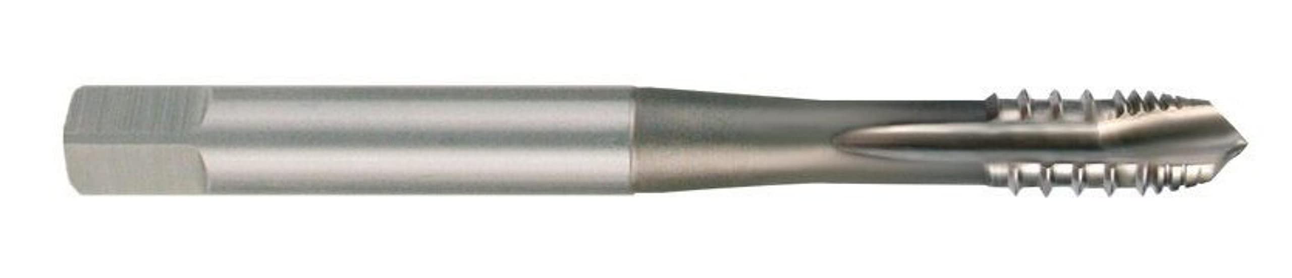 Ruko HSS Machine Tap with Interrupted Thread, DIN 371, Ground, Bright Finish, M 6 x 1.00 mm Nominal Thread Size, 80.0 mm Length, R272060
