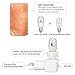 Crystal Salt Lamp, Targher Hymalain Salt Lamp, Mini Night Light with UL Listed Plug and Multi- Color Changing Bulb - for Lighting, Decoration and Air Purifying