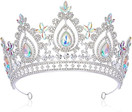 Amazon.com: Zirconia Dutch Sapphire Replica Tiara for Wedding,Blue