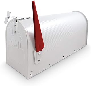US Mailbox Amerikanischer Briefkasten Standbriefkasten Wandbriefkasten Letterbox Weiß