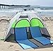 Lightspeed Outdoors Bahia Quick Pop Up Beach Sun Shade