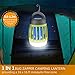 BATTOP Bug Zapper Outdoor, 3 in 1 Camping Lantern & Mosquito Killer & Power Bank - Waterproof Camping Gear Accessories - Rechargeable Mosquito Zapper Light