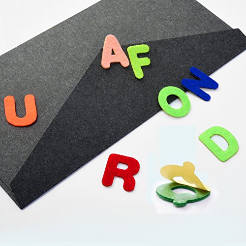 Outus Felt Letters Stickers SelfAdhesive Alphabet Letters for Kids DIY