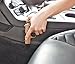 WHITE RHINO Gun Magnet Mount - 2 Complete Kits Include 4 Screws and Double Sided Tape Rubber Coated 35 lb Rating Magnetic Gun Holder for Truck, Car, Holster, Handgun, Rifle, Pistol (2)