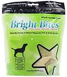 Bright Bites Daily Dental Dog Treats, Fresh Spearmint, Medium (4 Packs of 8 Treats)