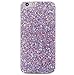 iPhone 8 Plus/ 7 Plus Bling Case Sparkle Ombre Sequins Polka Dot Air Prism Glitter Translucent Soft TPU Flexible Slim 3D Design Case Cover for Apple iPhone 8 Plus/7 Plus(iPhone 8 Plus/7 Plus, Purple)
