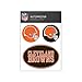 NFL Cleveland Browns Medium Decal Pack