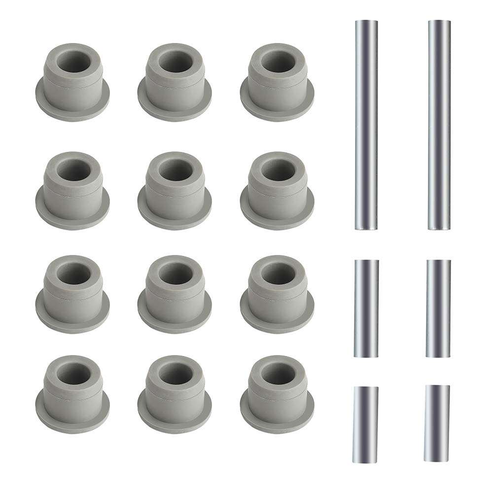 10L0L Golf Cart Front Lower Spring A-Arm Bushing Sleeves Kit for Club Car Precedent 2004+, Replace OEM 1029562-01 1022874011 102288101 102287701 102289901 1102287601