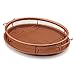Gelinzon Copper Crisper Tray Oven Air Fryer Pan (Ellipse)