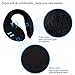 Bluetooth Earmuffs Headphones,Topoint Unisex Foldable Winter Ear Warmers Wireless Music Bluetooth Headsets with Microphone for Outdoor Sports, Travel, Black