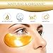 Under Eye Mask, HOPEMATE Natural Anti-aging Hyaluronic Acid & Collagen 24K Gold Eye Patches, Under Eye Bag Pads, Moisturize, Firm Skin & Reduce Dark Circle, Puffiness Wrinkle with Eye Cream, 20 Pairsthumb 2