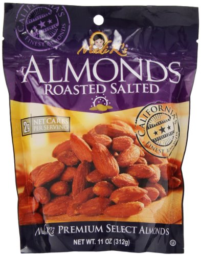 Madi K's Roasted and Salted Almonds, 11-Ounce Pouches (Pack of 4) - Thumbnail 5